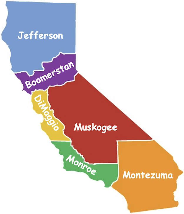 Six Californias