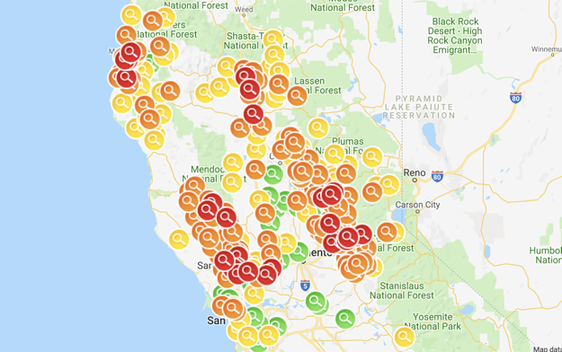Pge outages 9oct2019