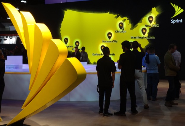 Sprint booth mwc la 2019 22oct2019