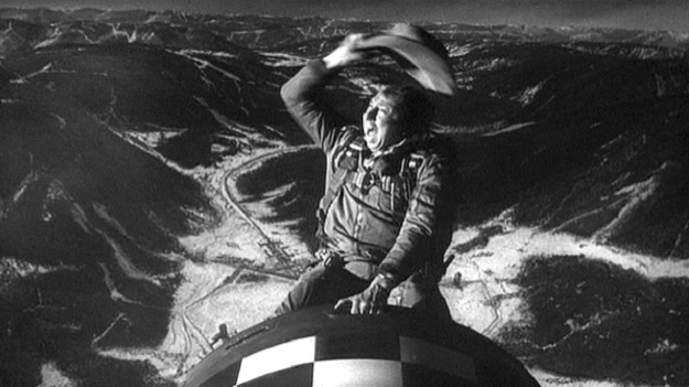 Slim pickens rides the bomb