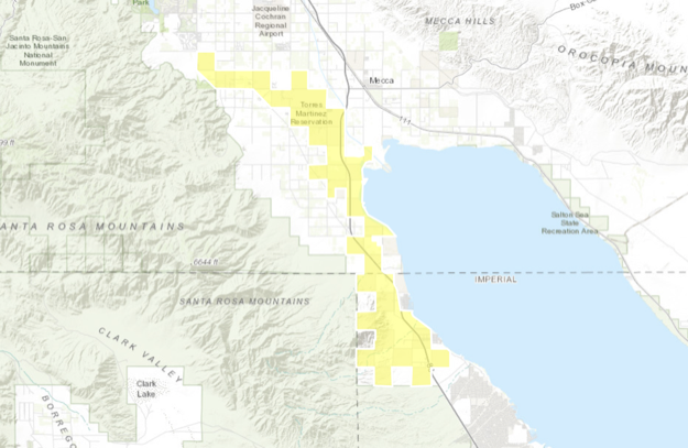Torres martinez project area