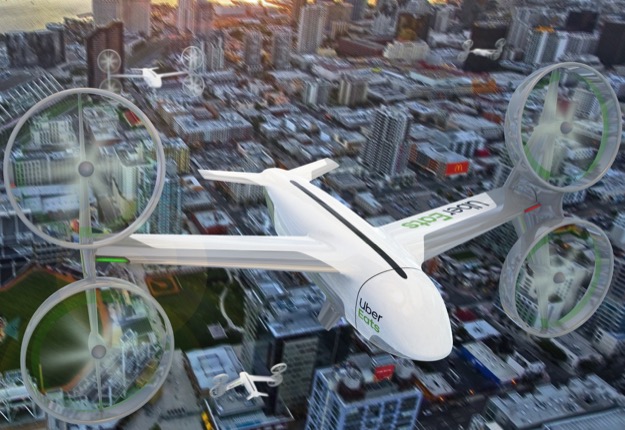 Uber eats drone
