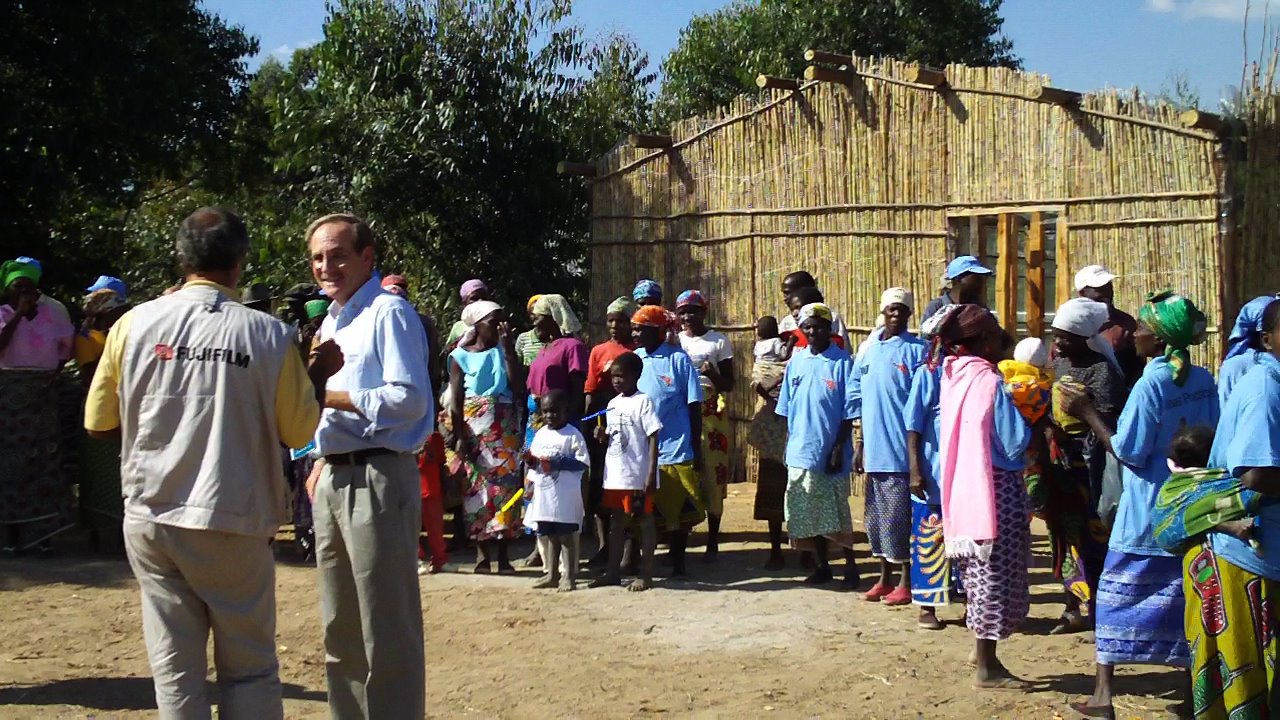 huambo angola rotary project training center in dango run by european union and world vision